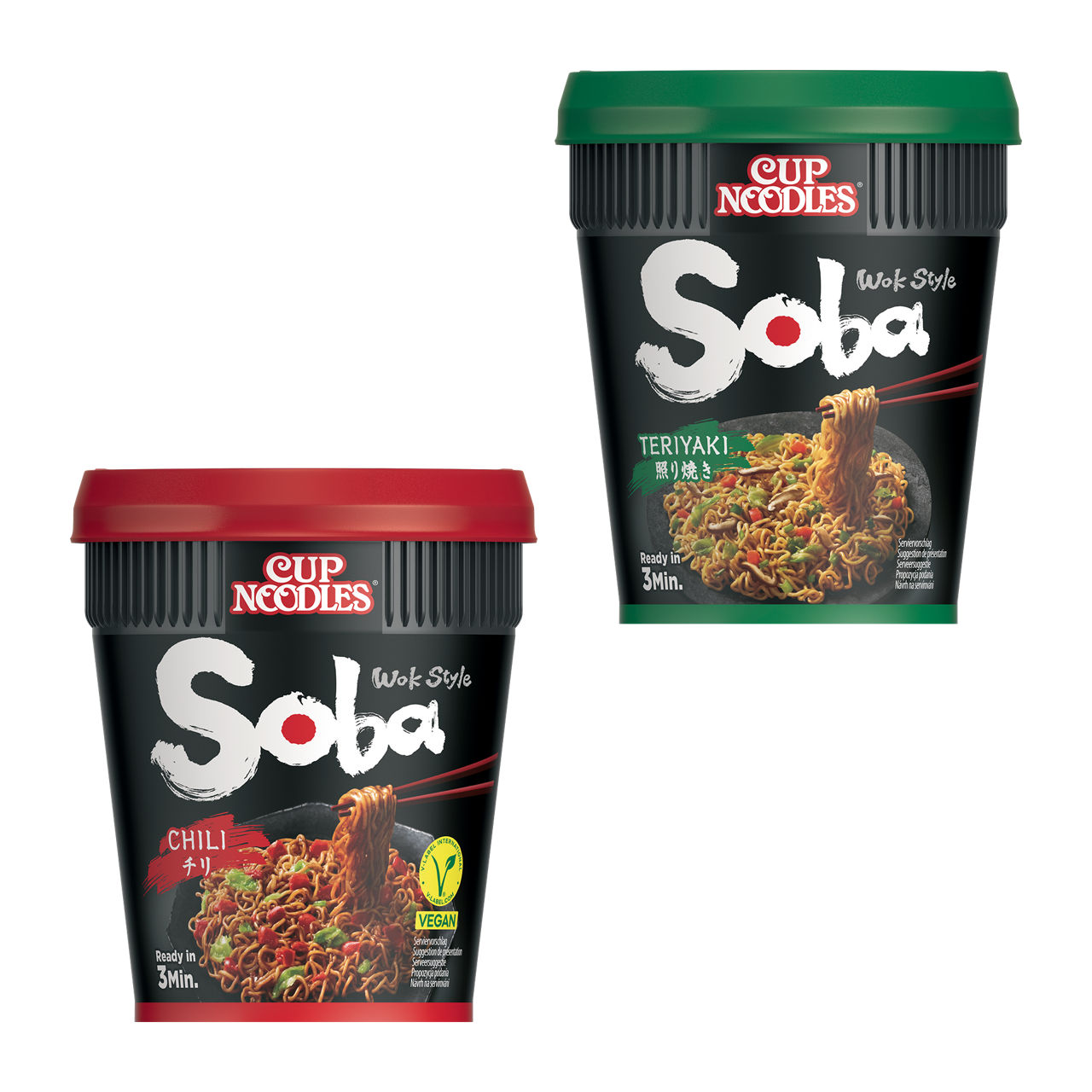  Soba Cup Noodles