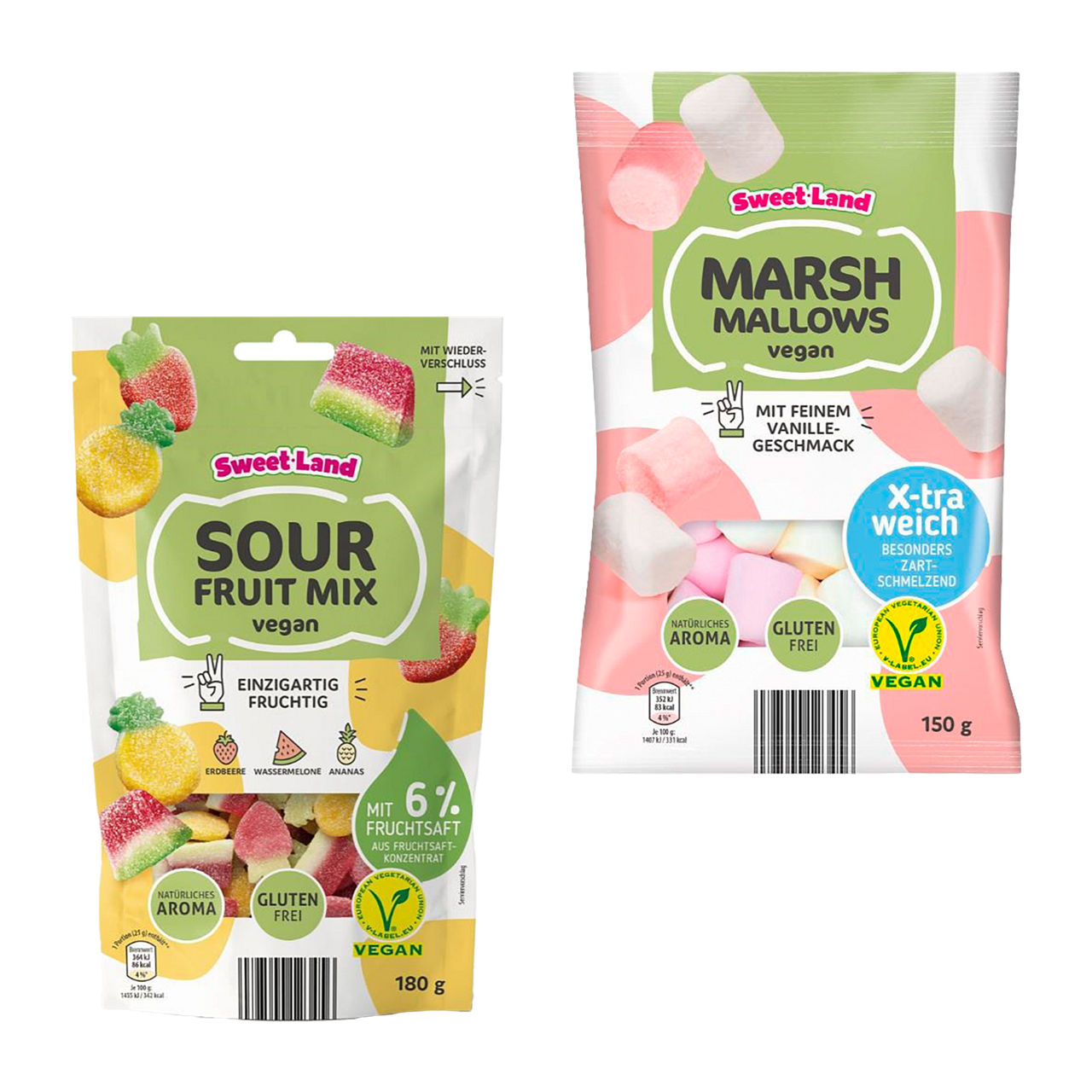 SWEETLAND Vegane Fruchtgummis