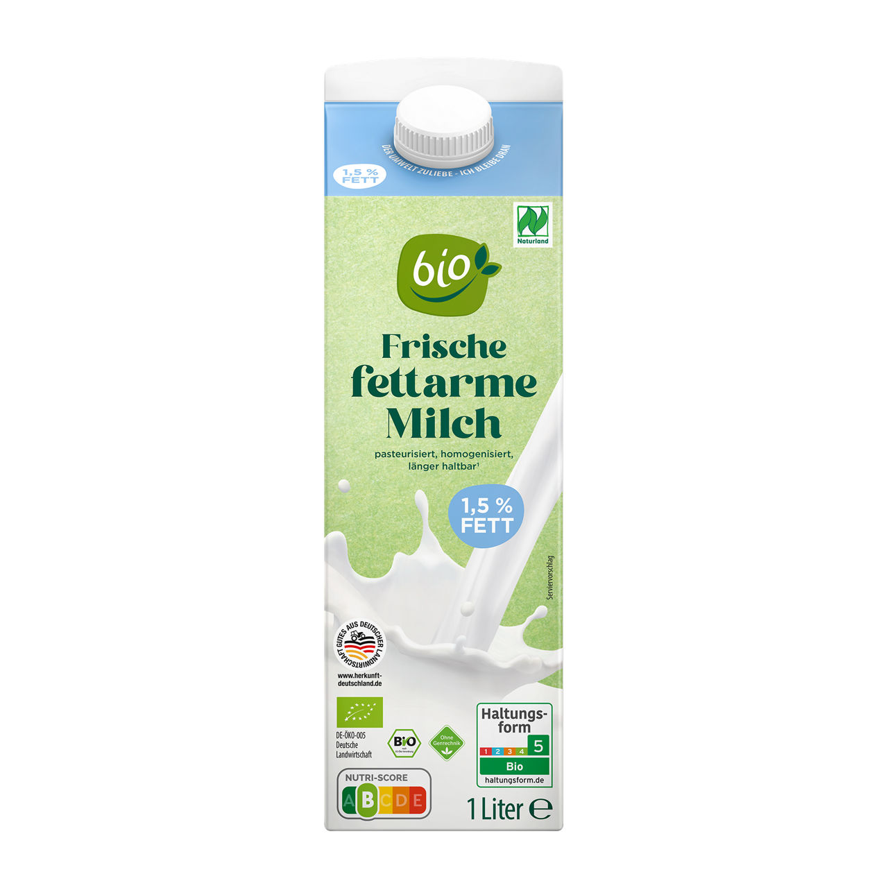 Frische Bio-Milch