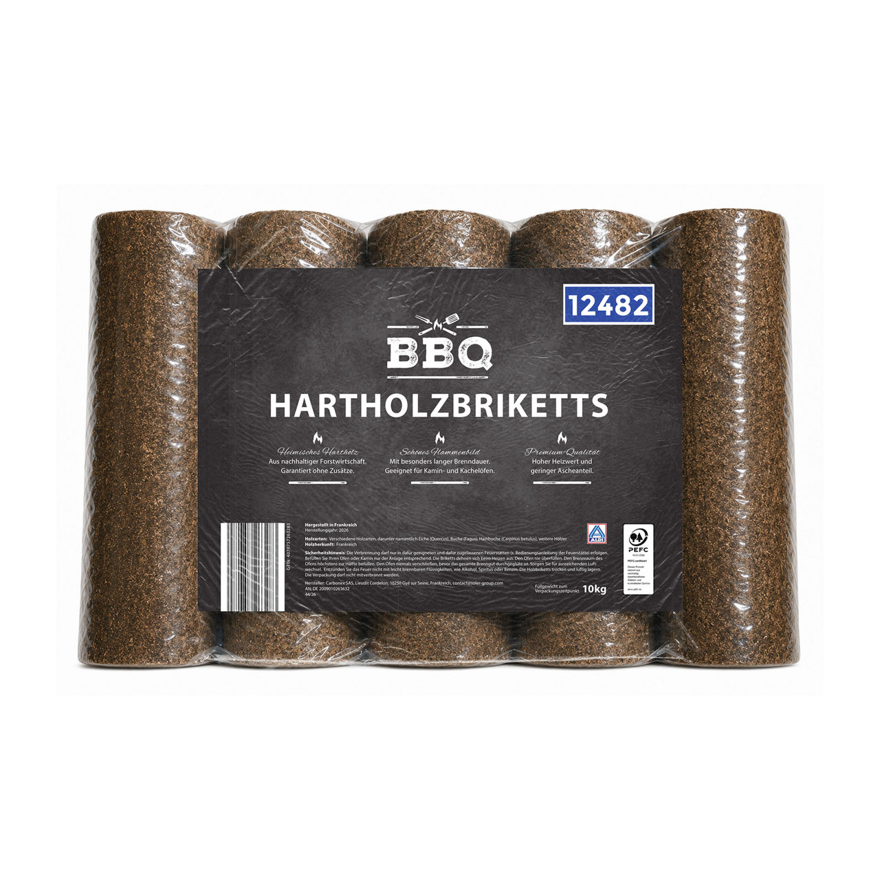  Premium-Holzbriketts
