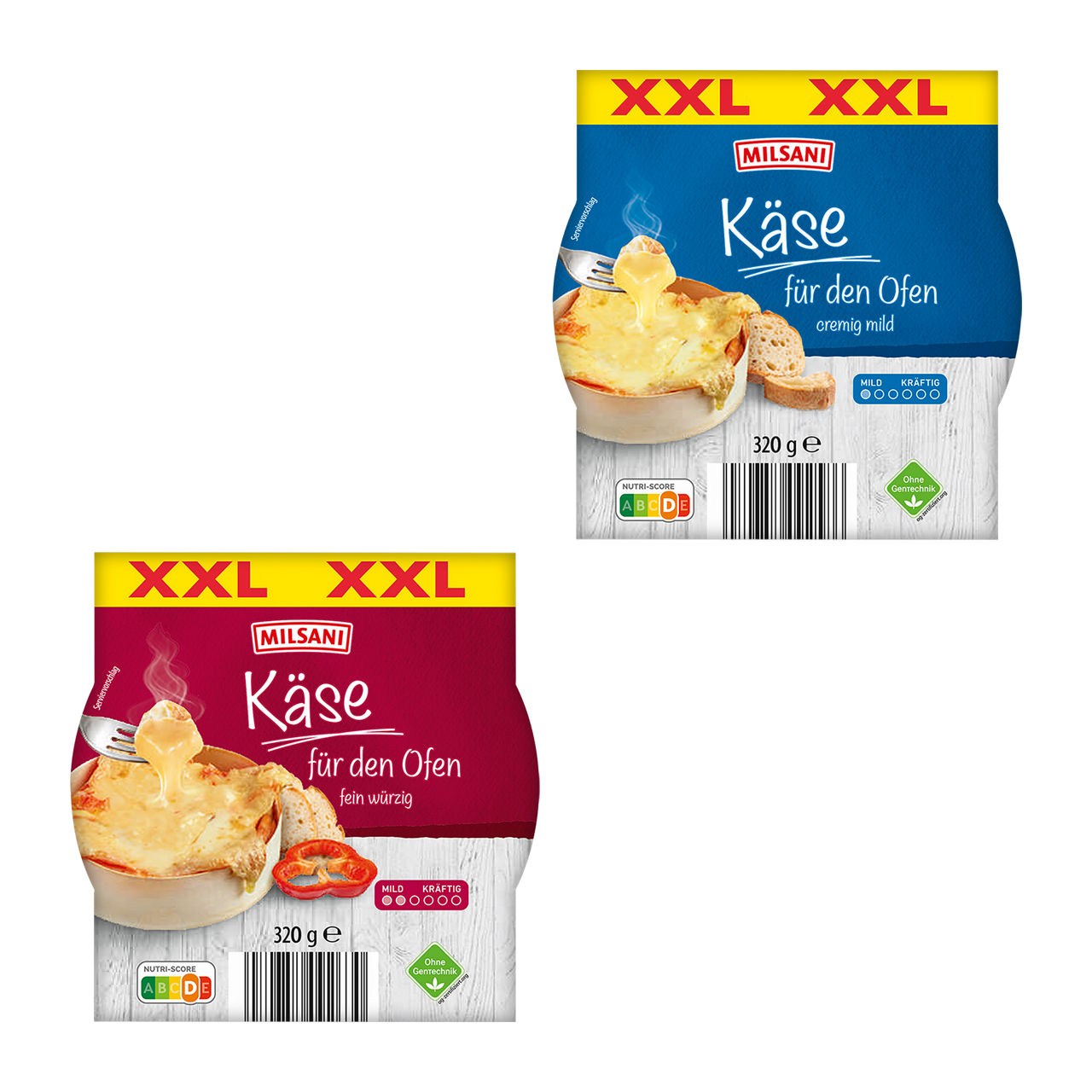  Käse für den Ofen XXL
