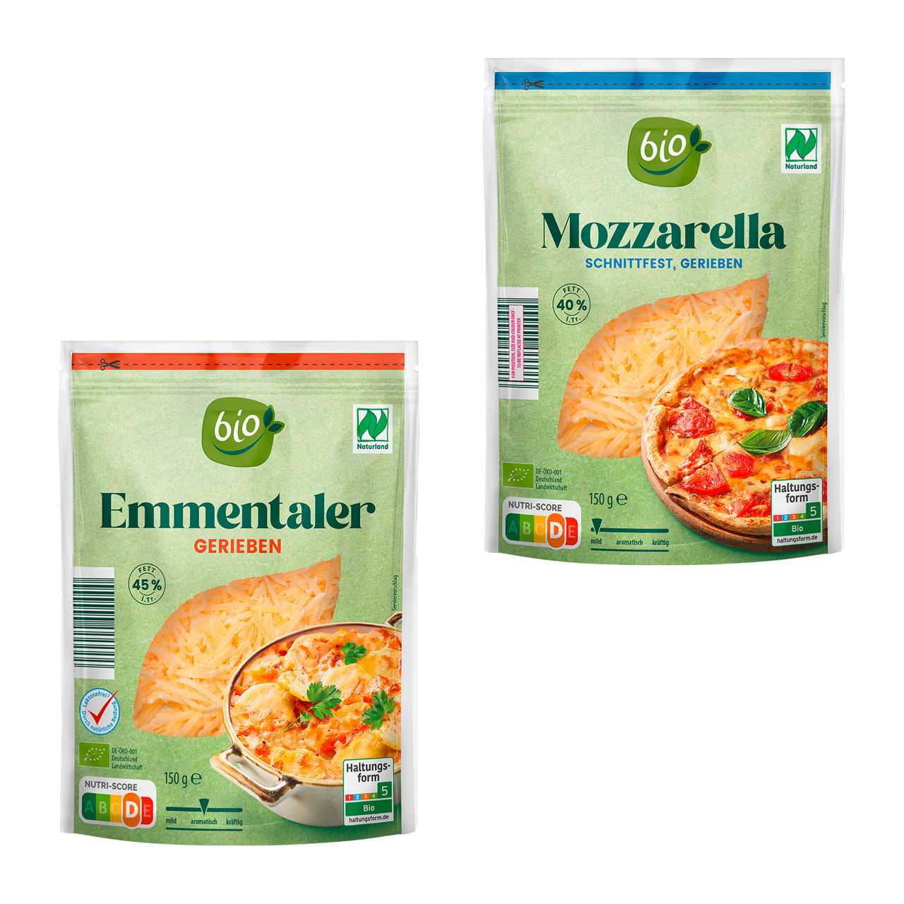 Bio-Reibekäse