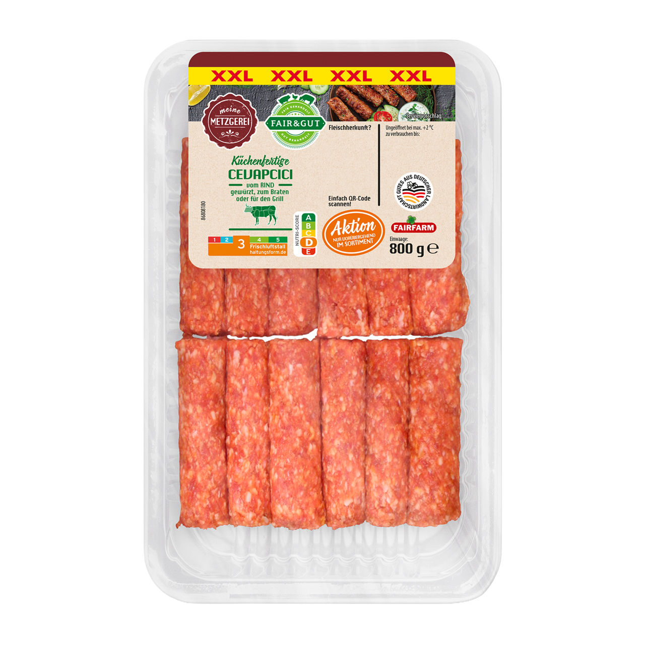  Rinder-Cevapcici XXL