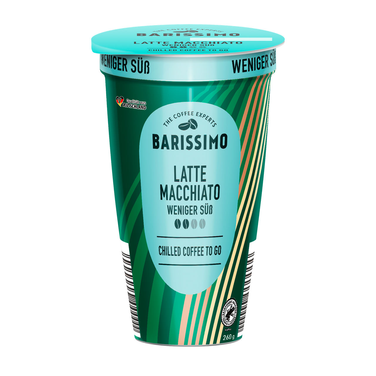 Latte Macchiato weniger süß