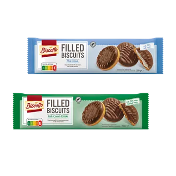 Gefüllte Kekse