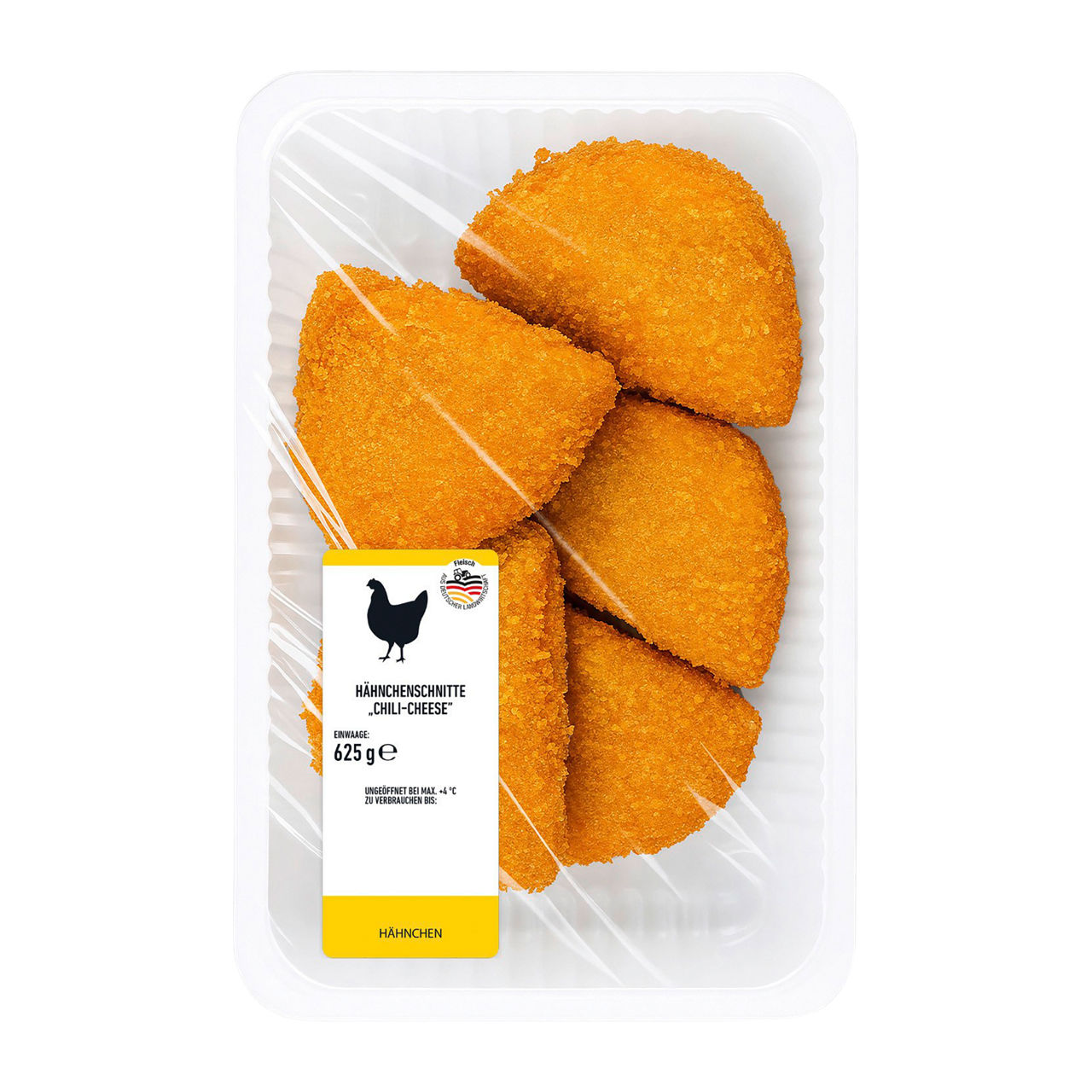  Hähnchen-Schnitte Chili-Cheese