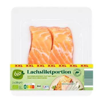 Lachsfiletportionen XXL