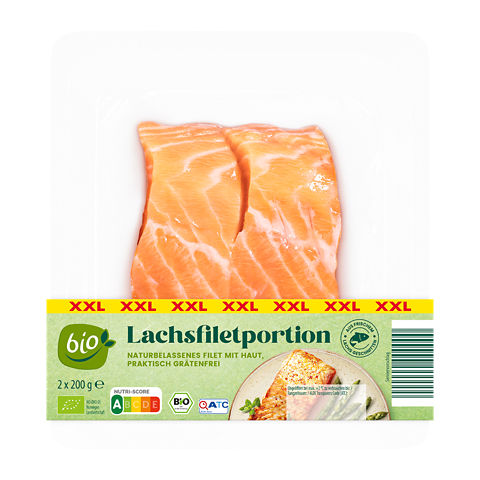 Lachsfiletportionen XXL
