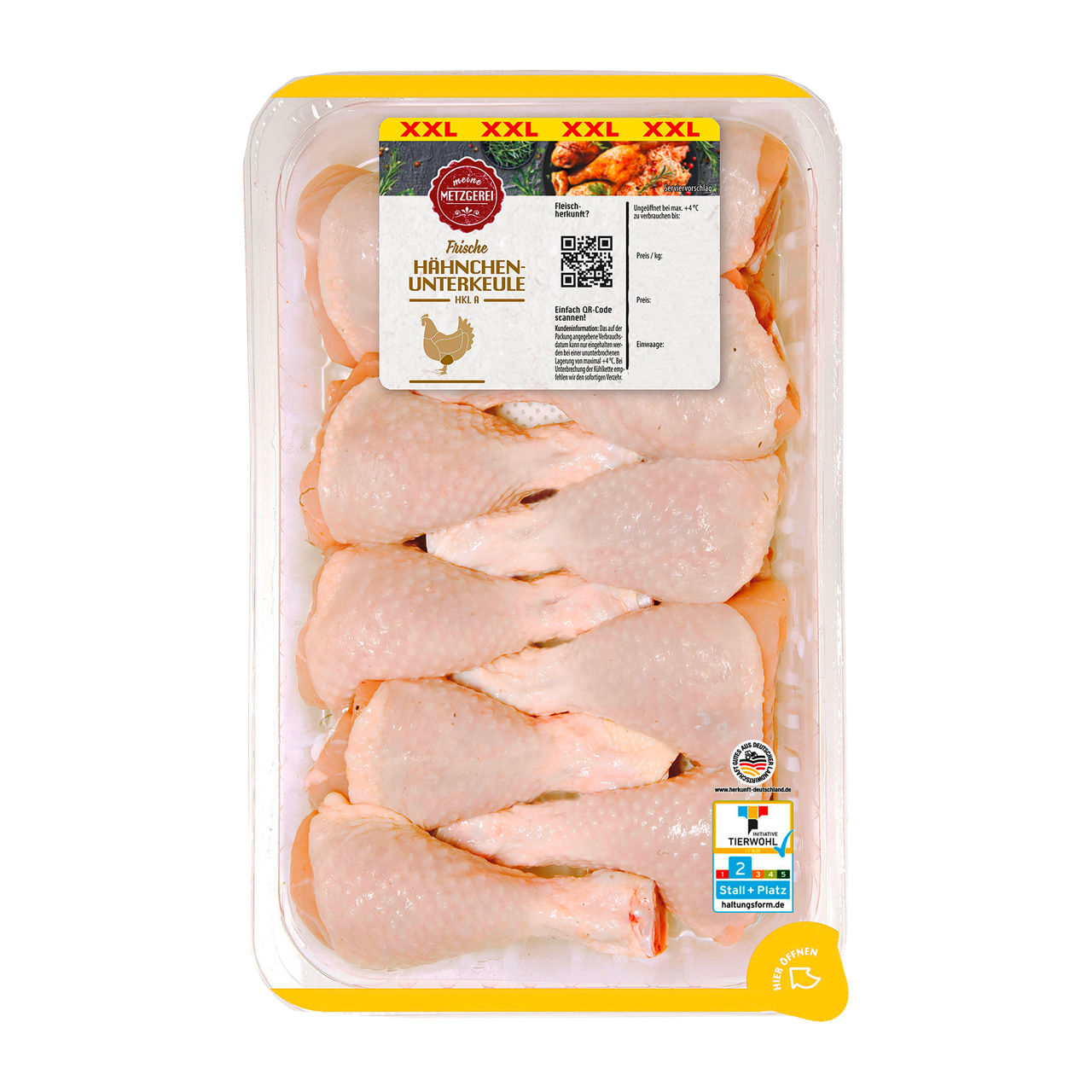  Hähnchen-Unterkeulen XXL
