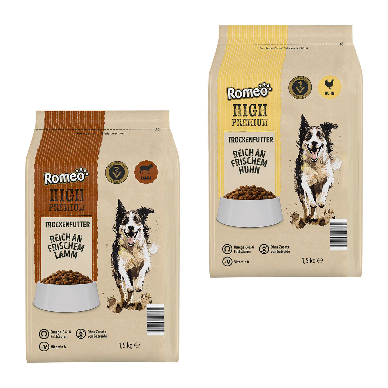 ROMEO Hundefutter  Eigenmarke von ALDI Nord