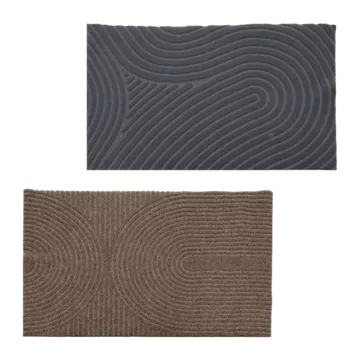 Strukturierte Fußmatte