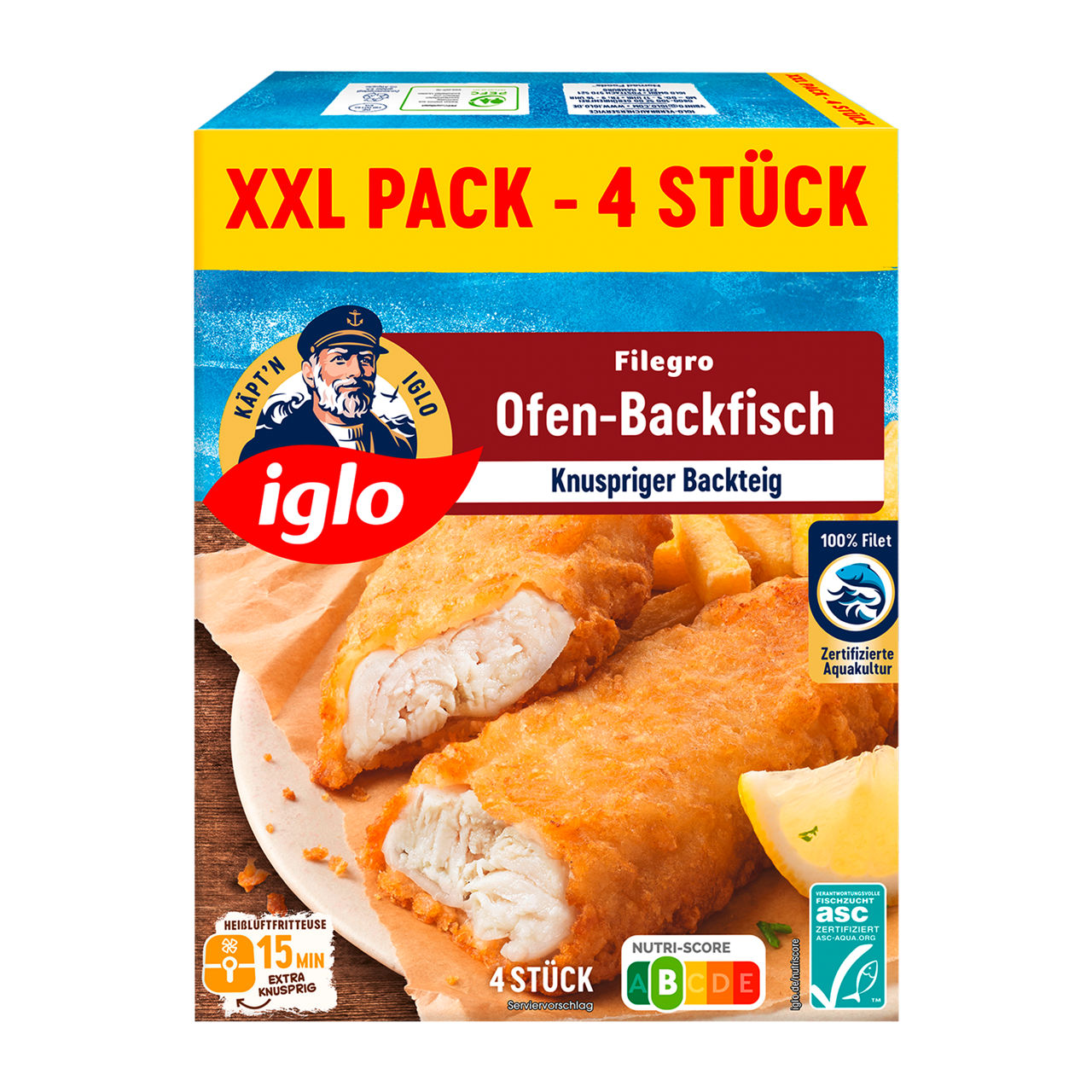  Filegro Ofen-Backfisch XXL