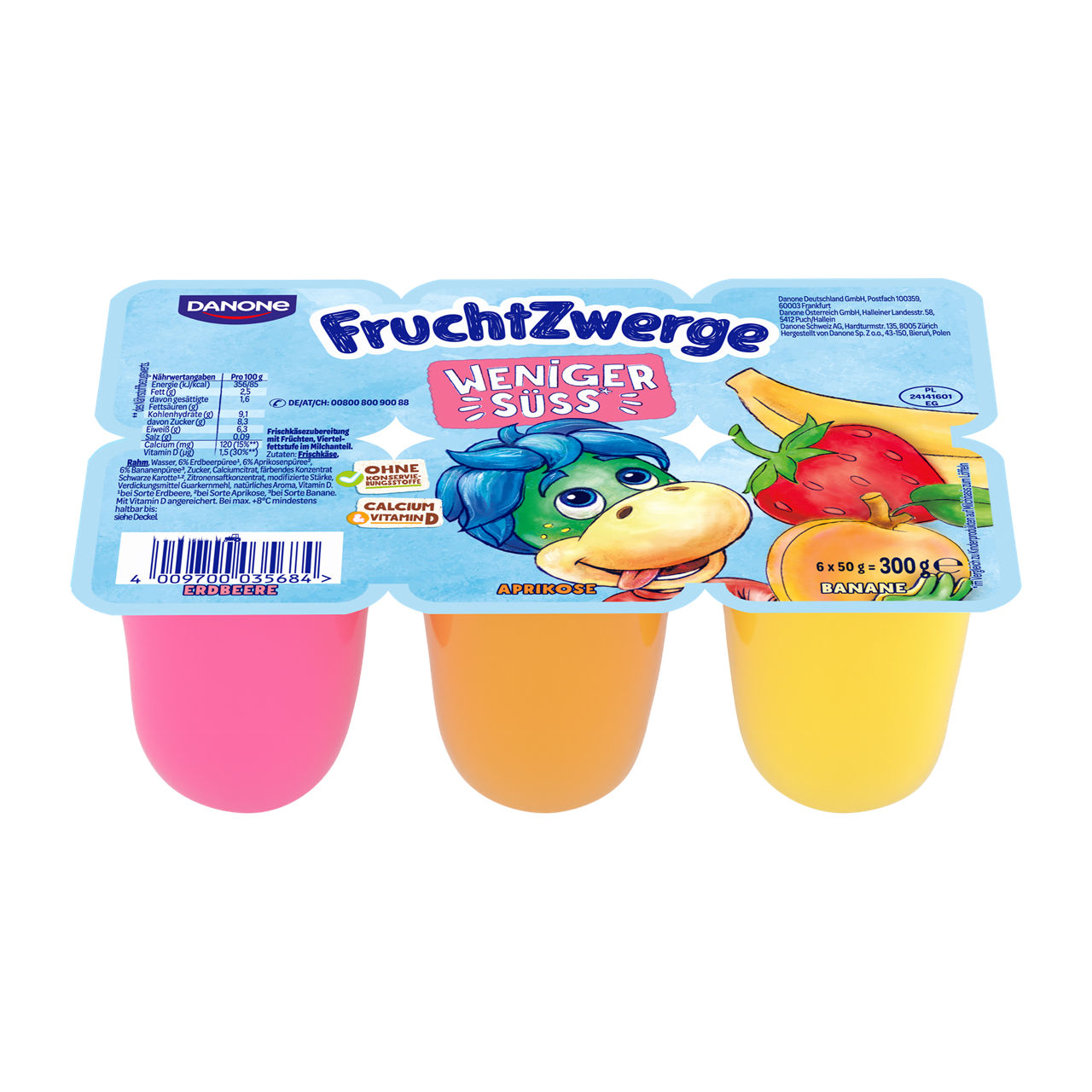  Fruchtzwerge weniger süß