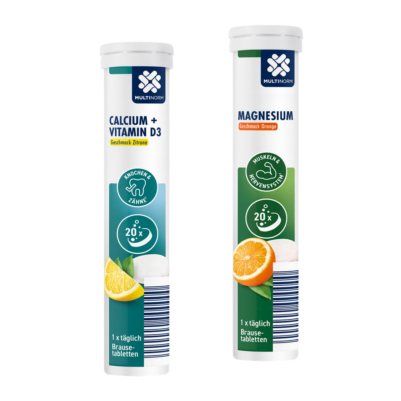 Magnesium- / Calcium-Brausetabletten