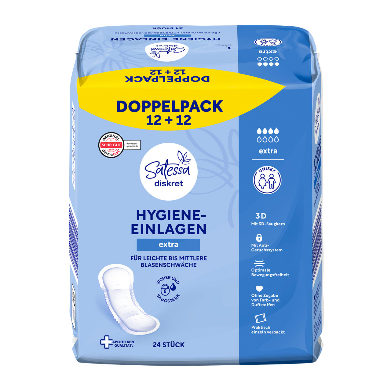 Hygiene-Einlagen Extra