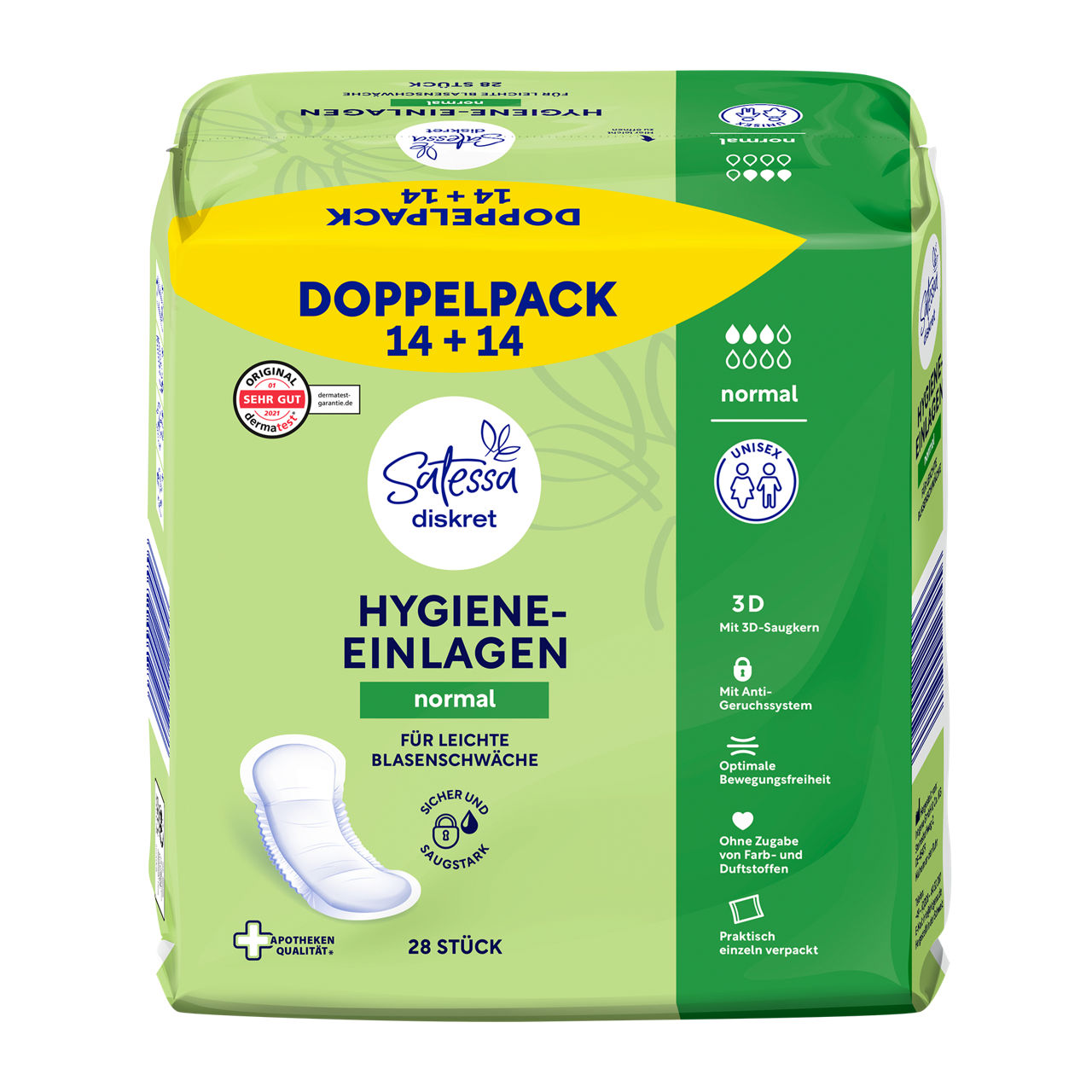 Hygiene-Einlagen Normal