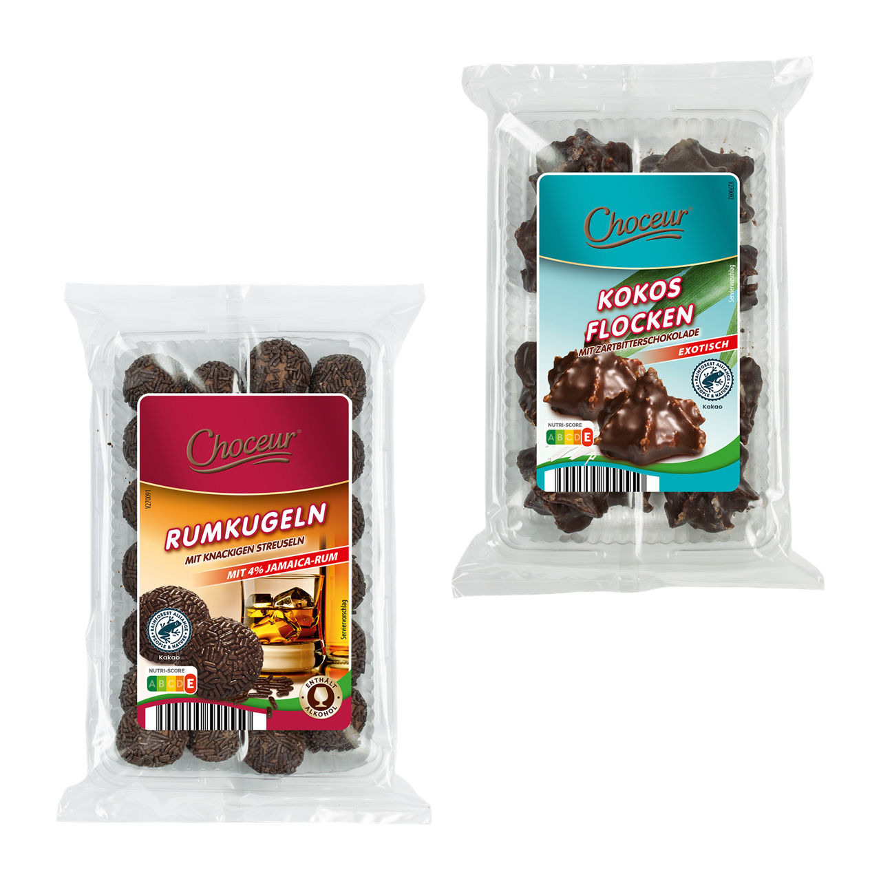  Kokosflocken / Rumkugeln