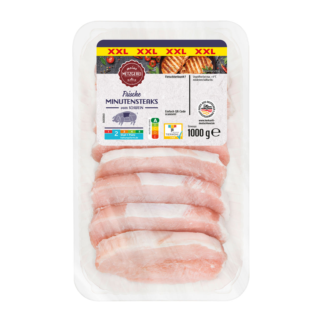  Minutensteaks XXL