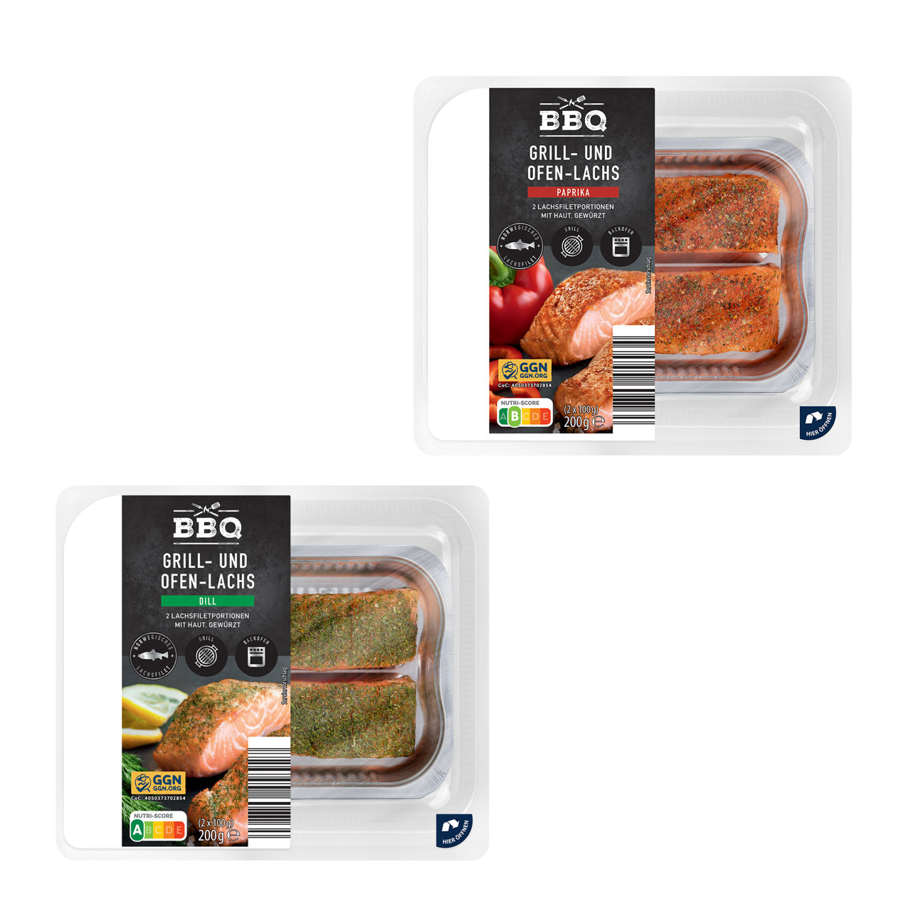 Grill- und Ofenlachs
