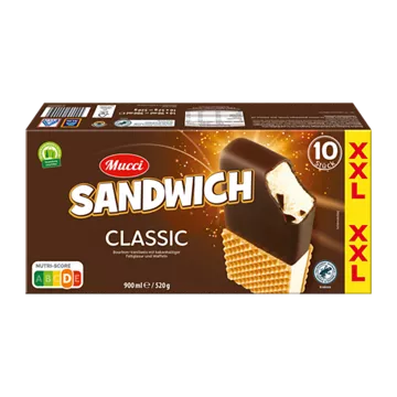 Sandwich-Eis XXL