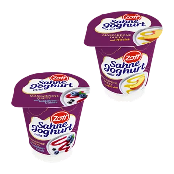 Sahne-Joghurt Mascarpone