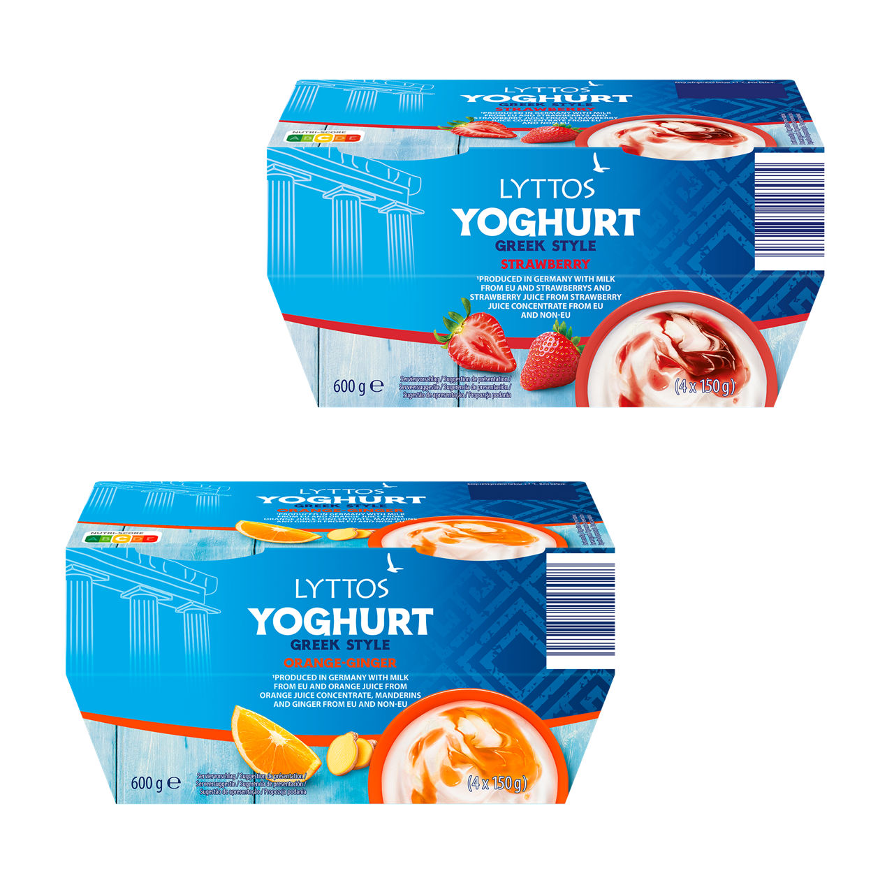 Fruchtjoghurt nach griechischer Art