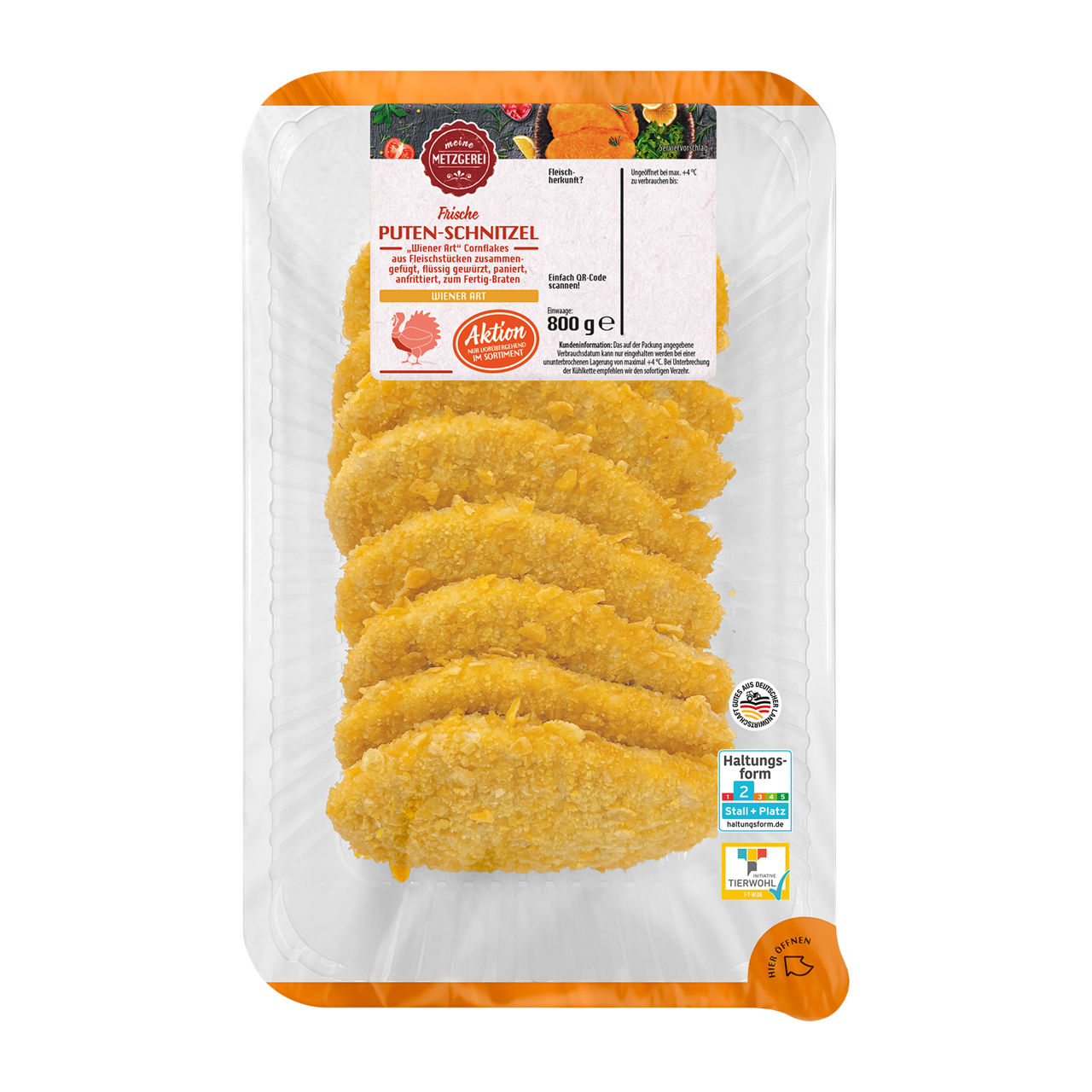  Putenschnitzel „Wiener Art“