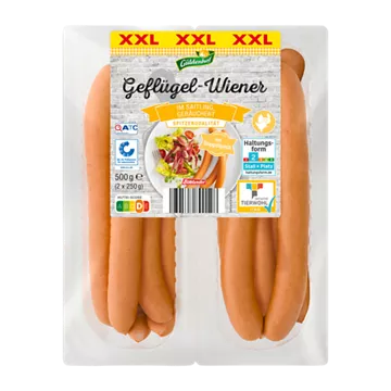 Geflügel-Wiener XXL