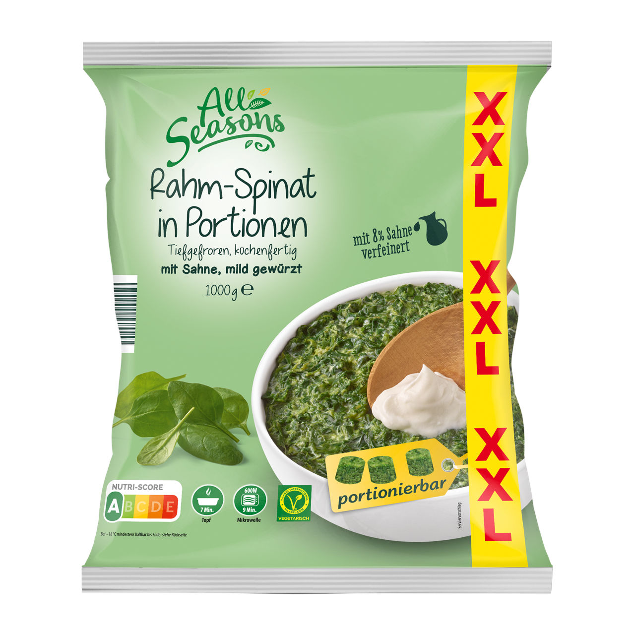  Rahmspinat XXL