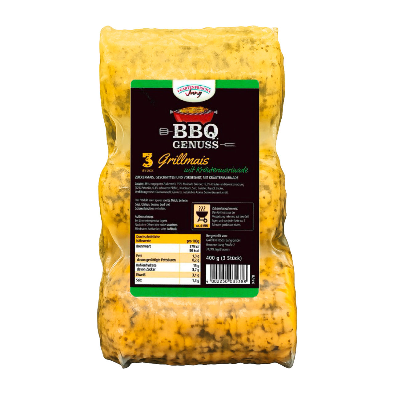  Grillmais Kräutermarinade