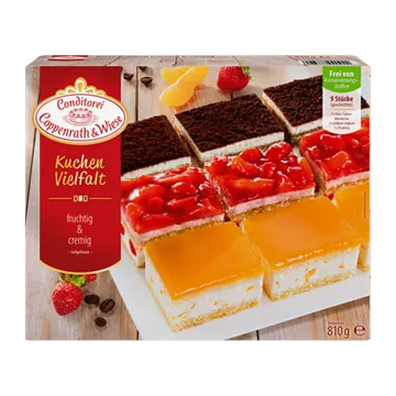 Kuchen-Vielfalt