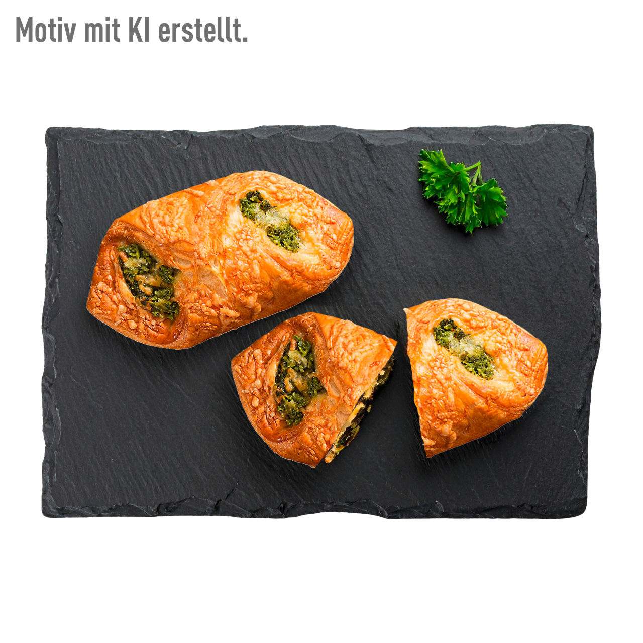  Spinat-Feta-Tasche