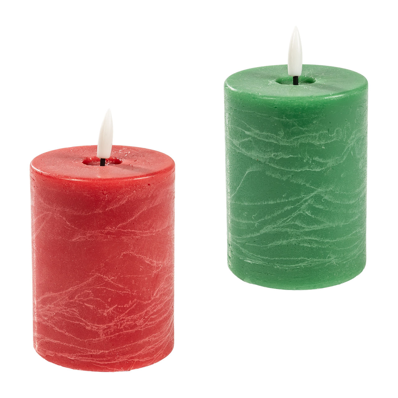 HOME CREATION LED-Echtwachskerze