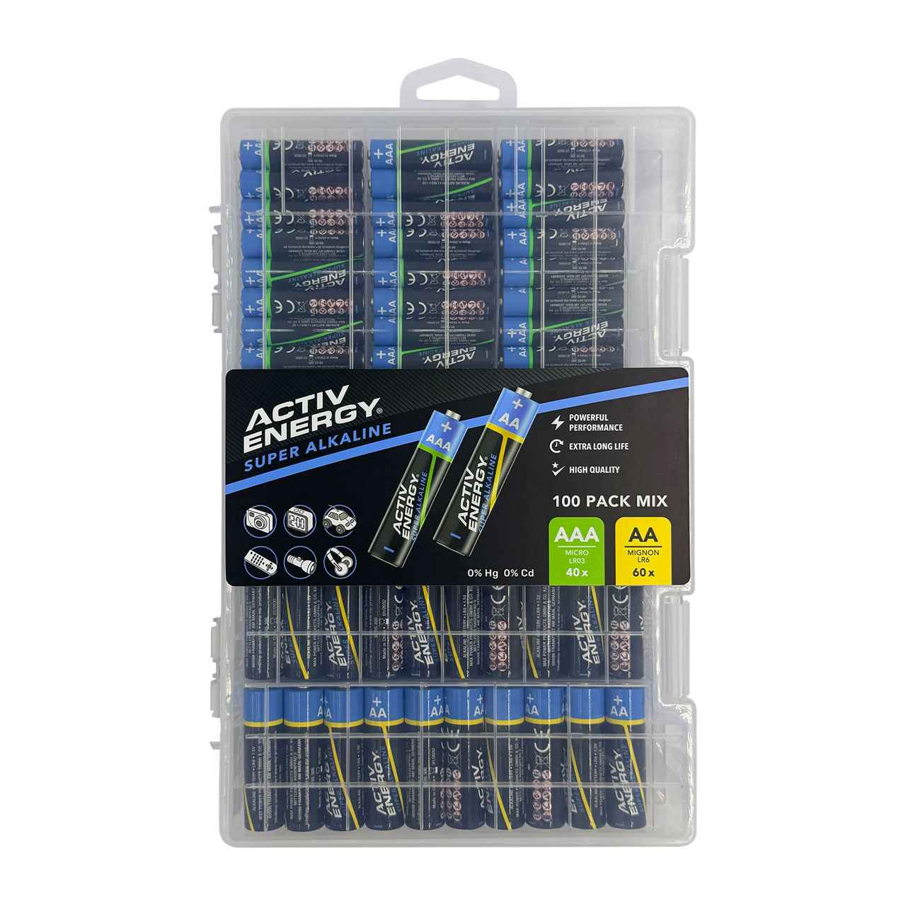  Super-Alkaline-Batterien