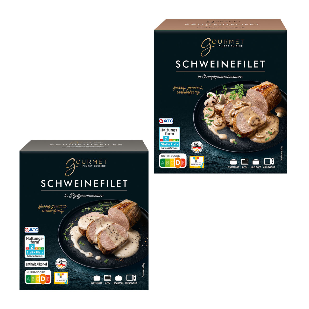  Schweinefilet in Sauce