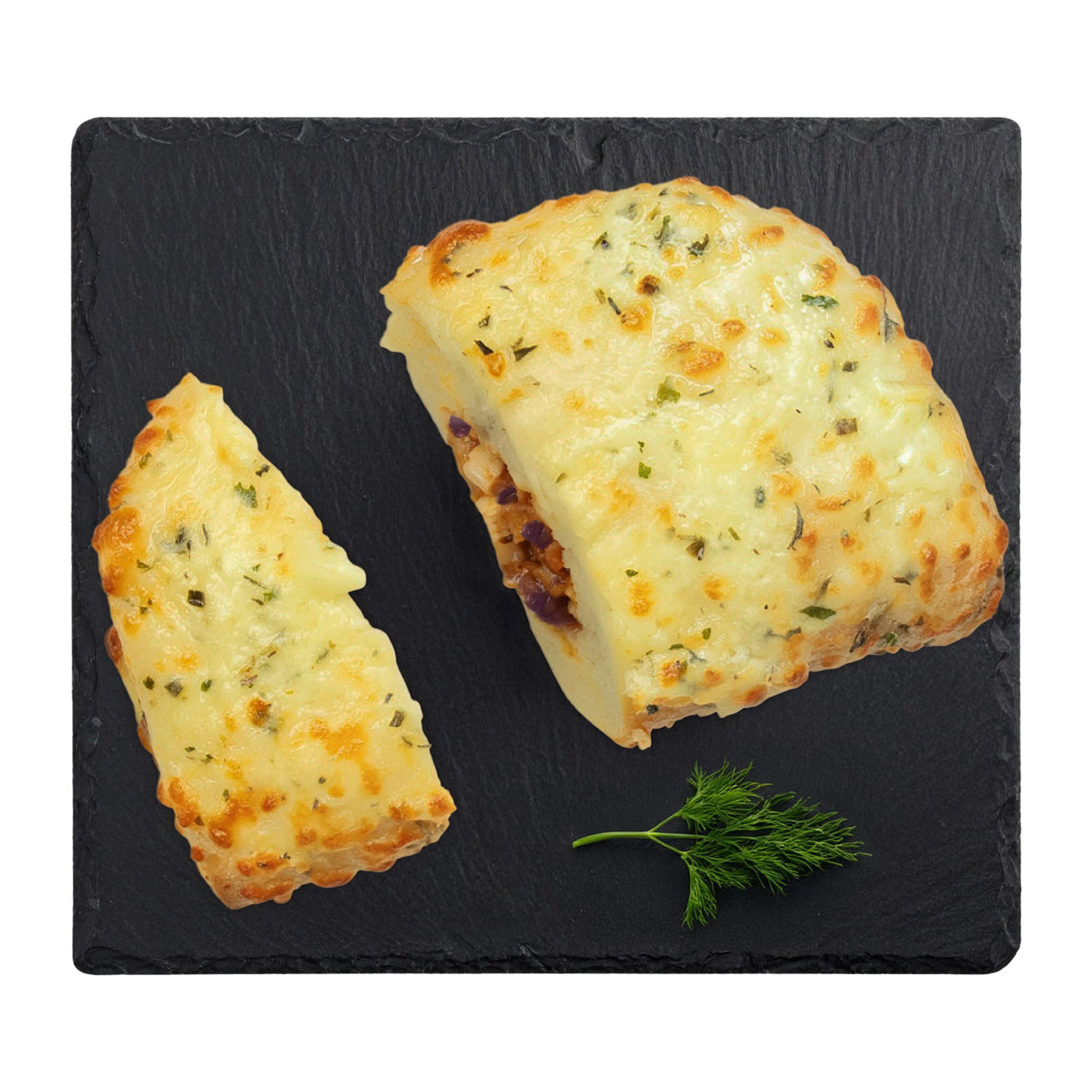  Hähnchentasche mit Rotkraut