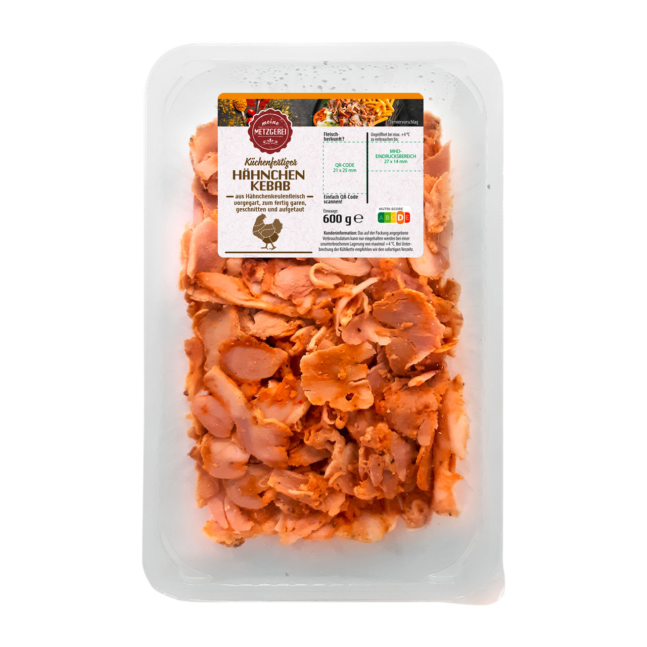  Hähnchen-Kebab