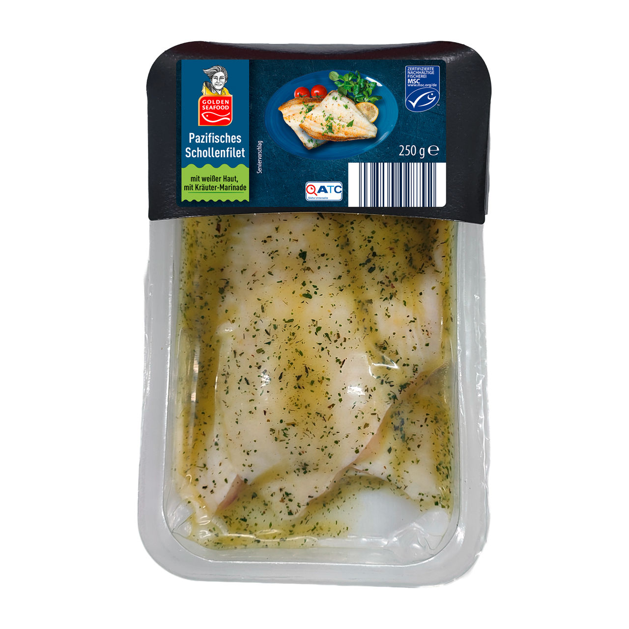  Pazifisches Schollenfilet
