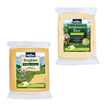 Bergbauern Käsestücke