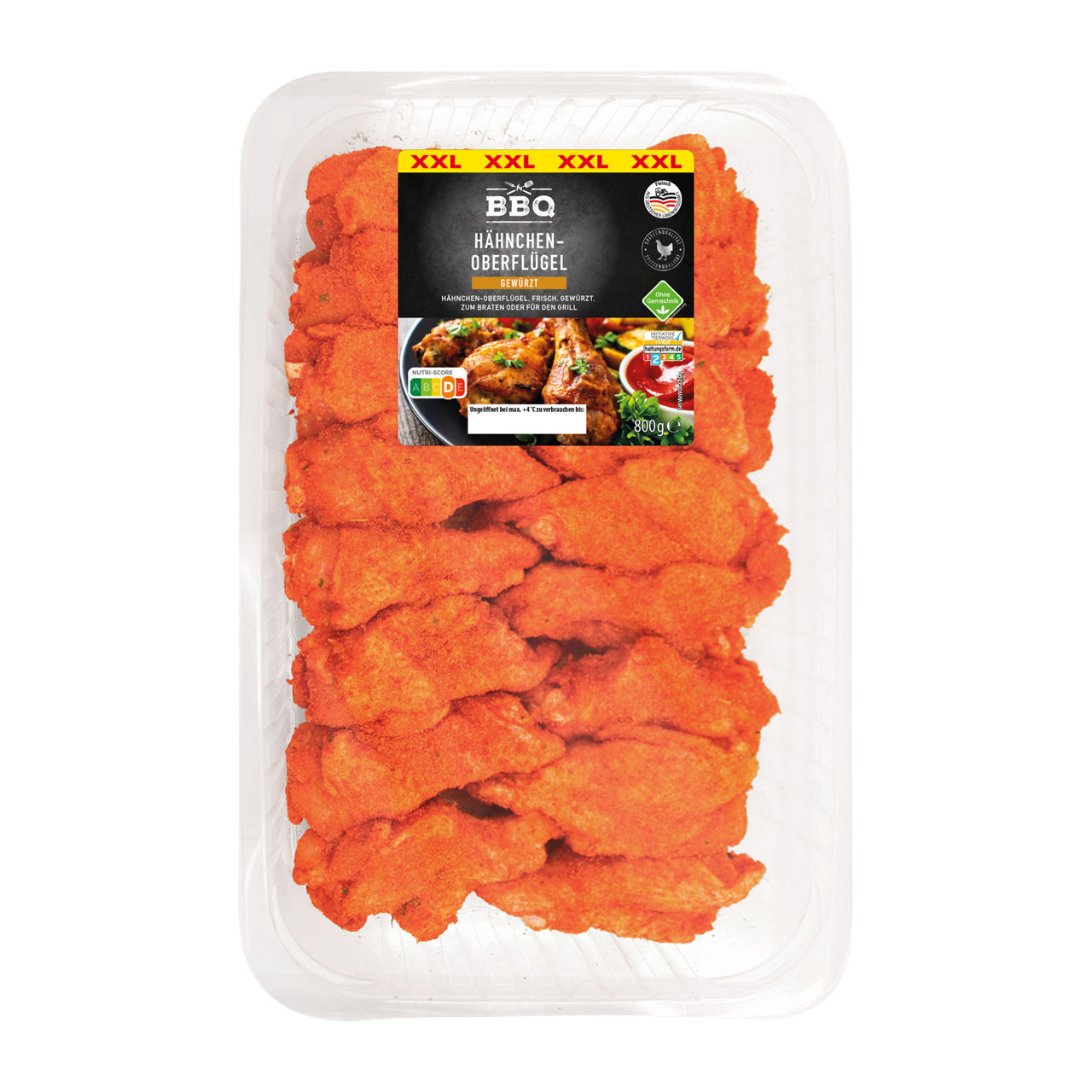  Hähnchen-Oberflügel XXL