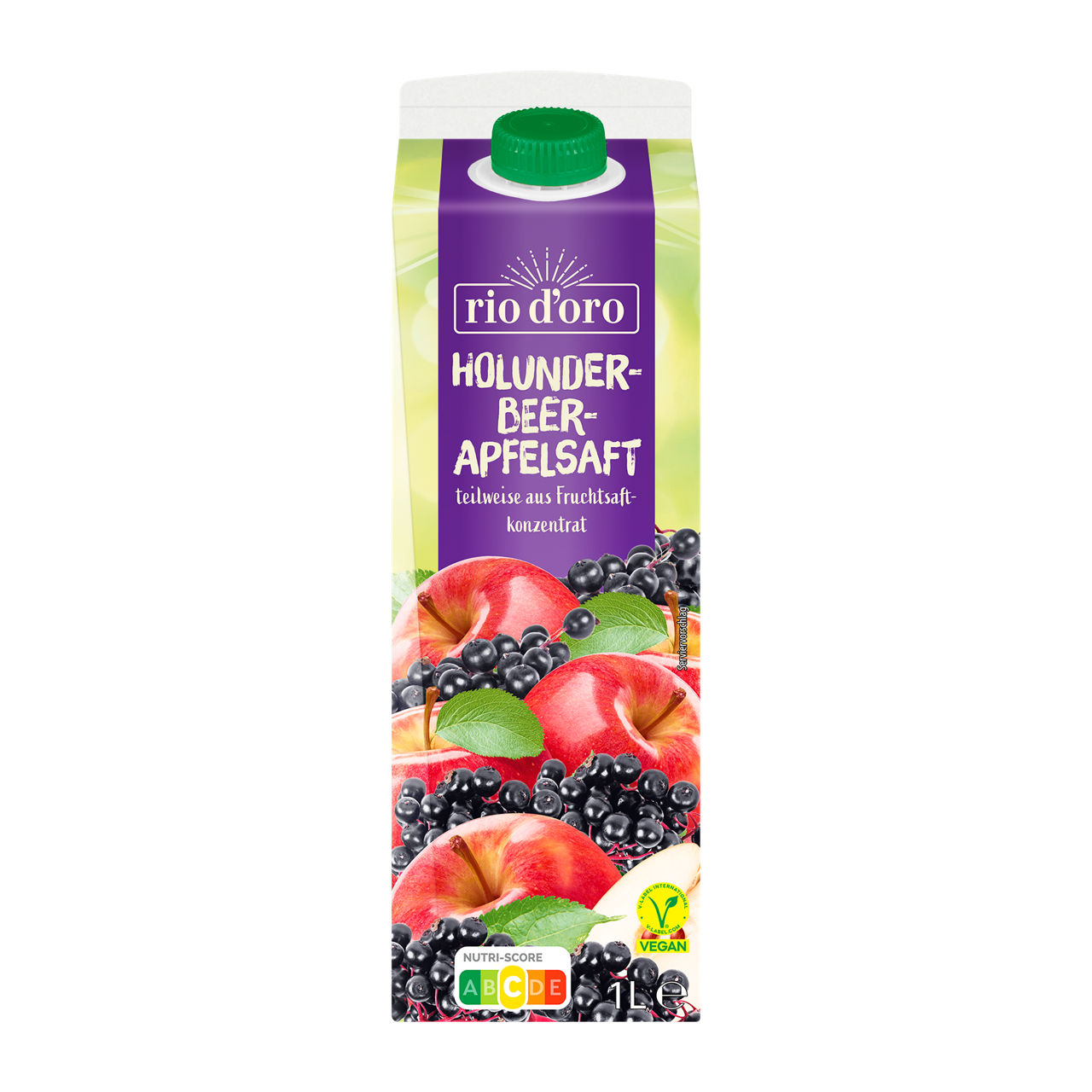  Holunderbeer-Apfelsaft