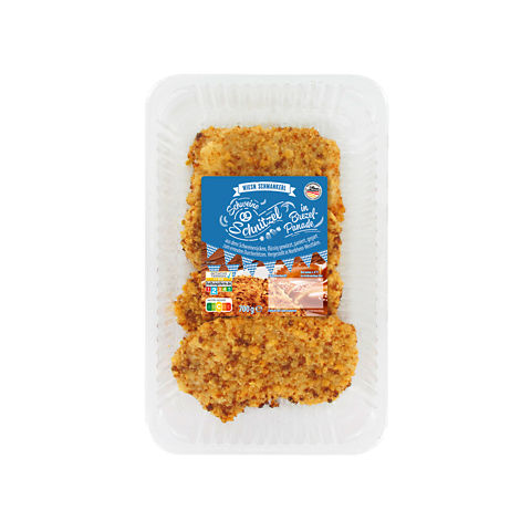 Schnitzel, paniert