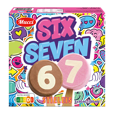 Six-Seven-Stieleis