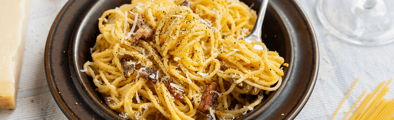 Pasta carbonara 