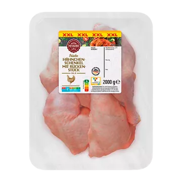 Hähnchenschenkel mit Rückenstück XXL