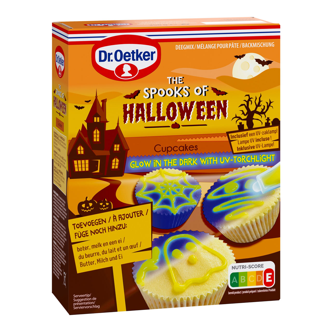 DR OETKER Halloweencupcakes "glow in the dark" (350 g)