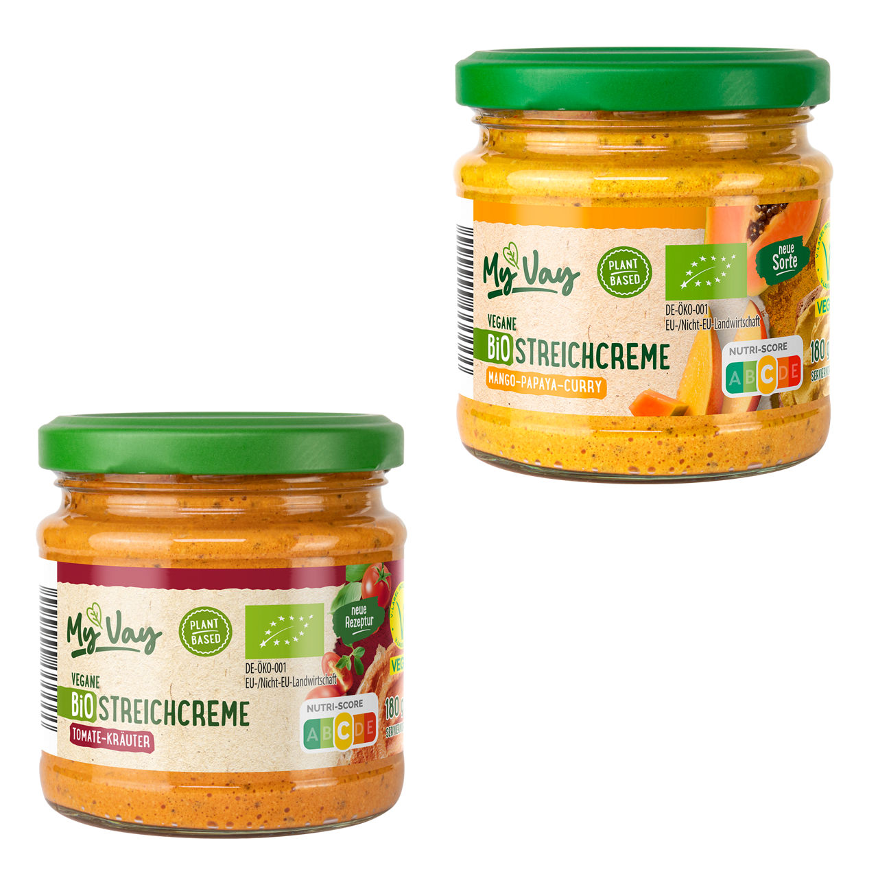 Vegane Bio-Streichcreme