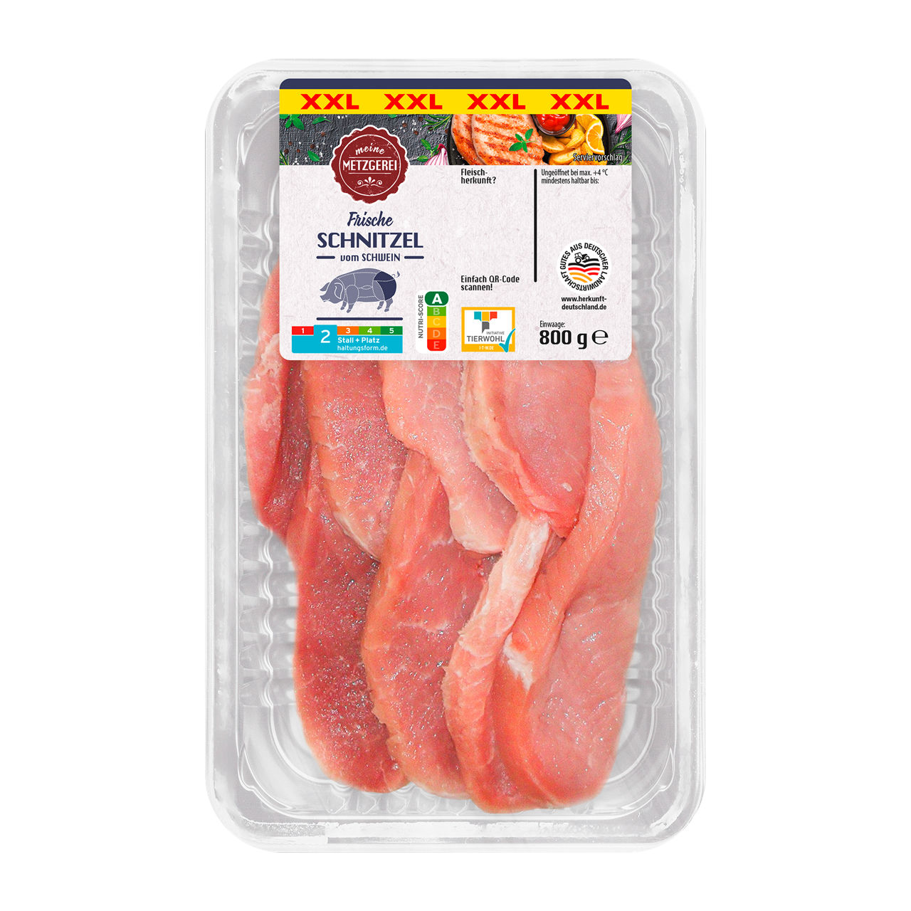  Schinken-Schnitzel XXL