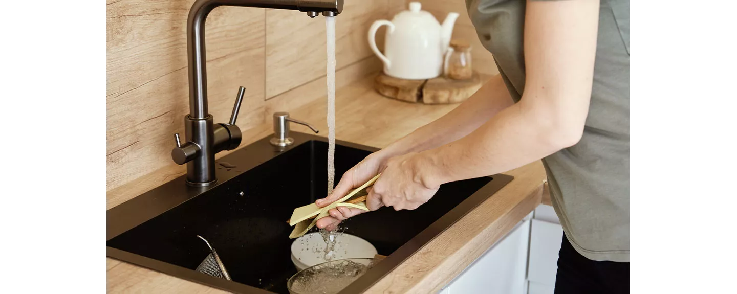 Limpieza de los accesorios de un robot de cocina