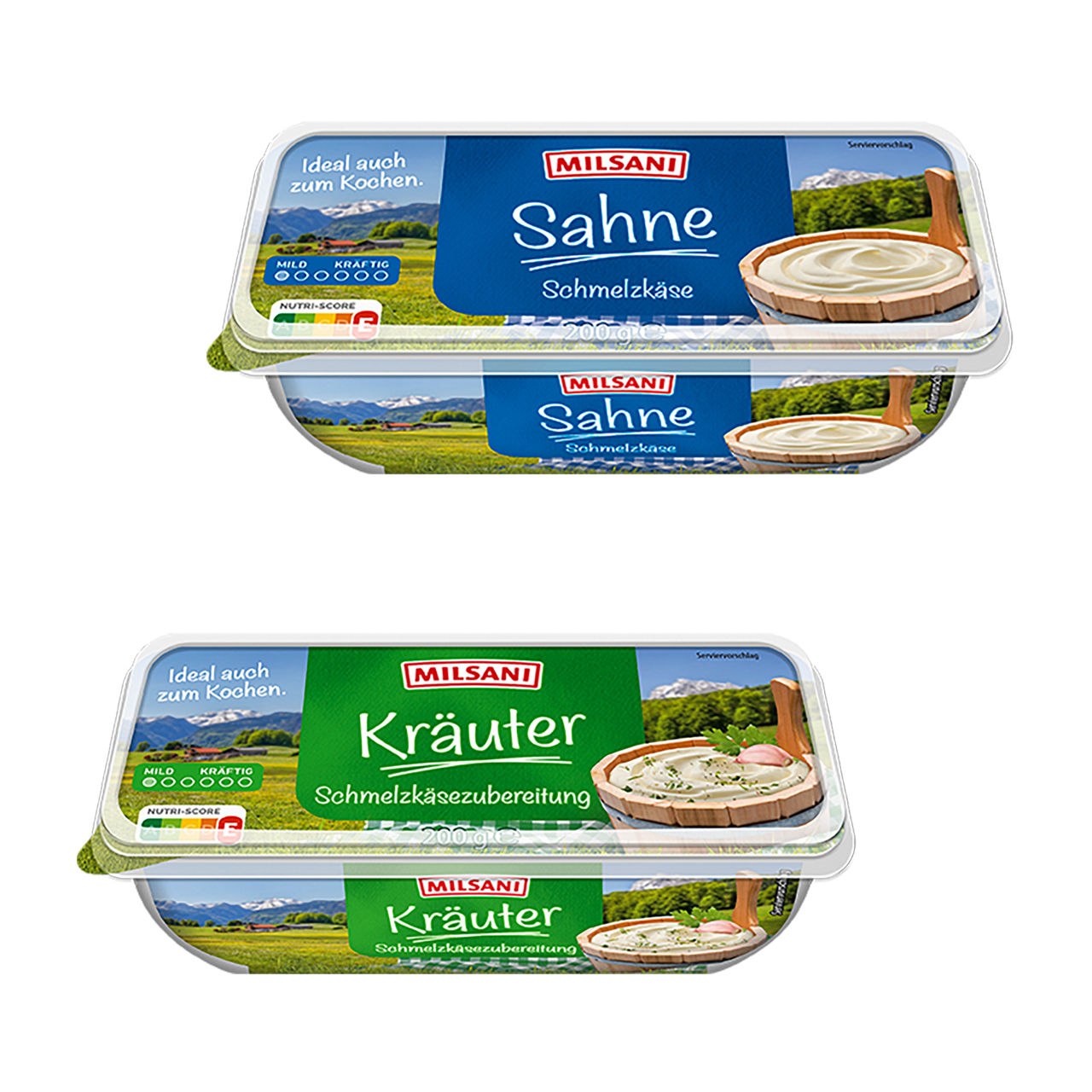 Schmelzkäsezubereitung